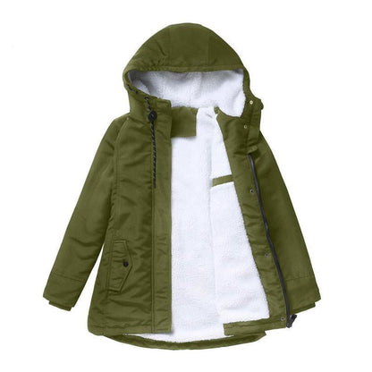 AMINA™ | Thick Winter Coat with Quilted Lining For Warmth