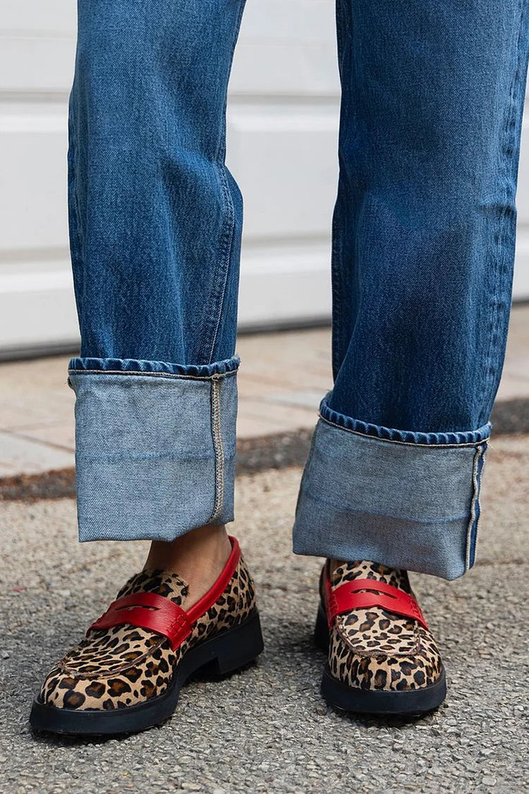 Laurenh™ | Color Block Loafers
